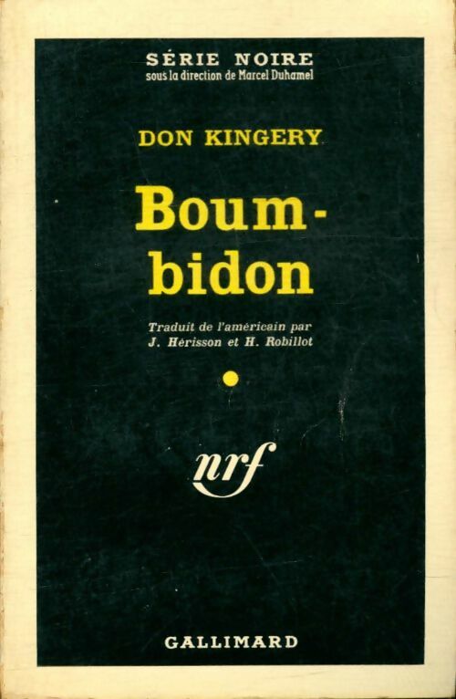 Livrenpoche : Boum-bidon - Don Kingery - Livre