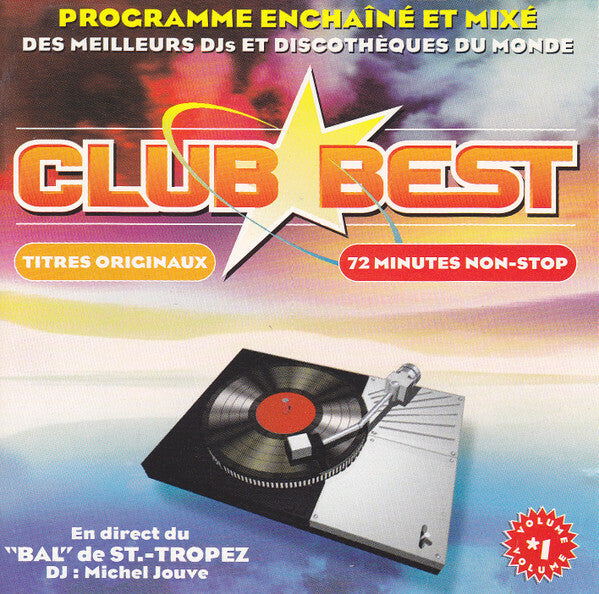 Livrenpoche : Various - Club Best Volume 1 - Various - CD