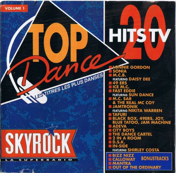 Livrenpoche : Top Dance Volume 1 - Collectif - CD