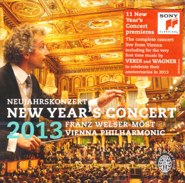 Livrenpoche : Franz Welser-Möst, Wiener Philharmoniker - Neujahrskonzert (New Year's Concert) 2013 - Franz Welser-Möst, Wiener Philharmoniker - CD
