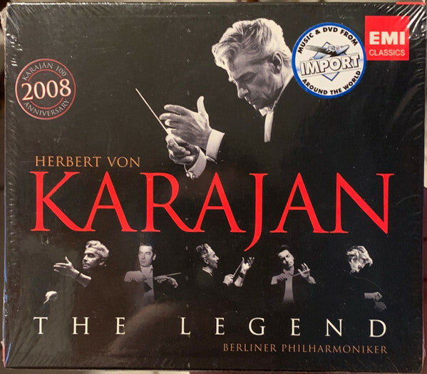 Livrenpoche : Herbert von Karajan with Berliner Philharmoniker - The Legend - Herbert von Karajan with Berliner Philharmoniker - CD