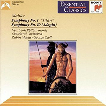 Livrenpoche : Mahler* / New York Philharmonic*, Cleveland Orchestra*, Zubin Mehta, George Szell - Symphony No. 1 Titan / Symphony No. 10 (Adagio) - Mahler* / New York Philharmonic*, Cleveland Orchestra*, Zubin Mehta, George Szell - CD