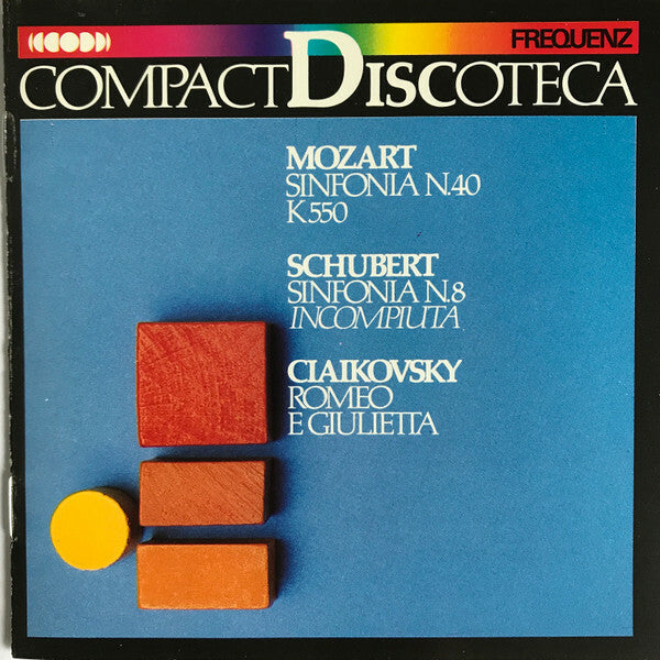 Livrenpoche : Orchestre Symphonique De Radio-Tele-Luxembourg*, Mozart*, Schubert*, Ciaikovsky* - Sinfonia N.40 K550 / Sinfonia N.8 Incompiuta / Romeo E Giulietta - Orchestre Symphonique De Radio-Tele-Luxembourg*, Mozart*, Schubert*, Ciaikovsky* - CD