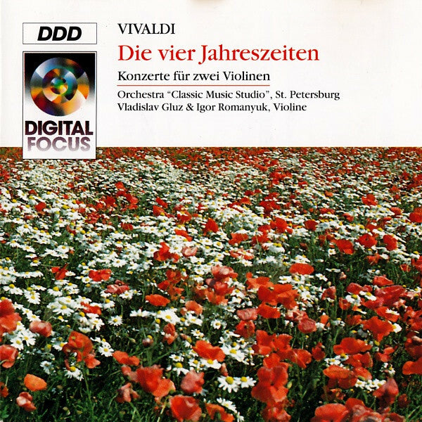 Livrenpoche : Vivaldi* / Vladislav Gluz, Igor Romanyuk, Orchestra Classic Music Studio, St. Petersburg - Die Vier Jahreszeiten - Konzerte Für Zwei Violinen - Vivaldi* / Vladislav Gluz, Igor Romanyuk, Orchestra Classic Music Studio, St. Petersburg - CD