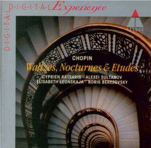 Livrenpoche : Cyprien Katsaris, Alexei Sultanov, Elisabeth Leonskaja, Boris Berezovsky - Chopin* - Waltzes, Nocturnes & Etudes - Cyprien Katsaris, Alexei Sultanov, Elisabeth Leonskaja, Boris Berezovsky - CD