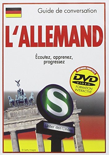 Livrenpoche : Guide de Conversation - l'Allemand - Ecoutez, Apprenez, Progressez - XXX - DVD