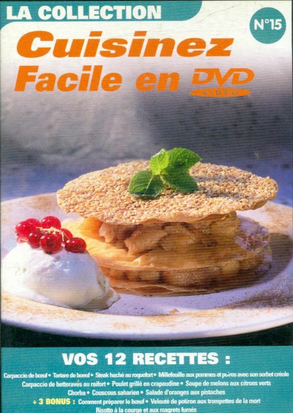 Livrenpoche : Cuisinez facile en dvd vol 15 - XXX - DVD