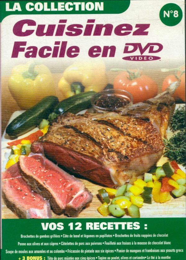 Livrenpoche : Cuisinez facile en dvd vol 8 - XXX - DVD