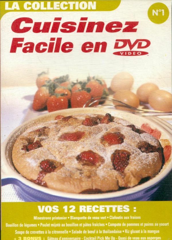 Livrenpoche : Cuisinez facile en dvd vol 1 - XXX - DVD