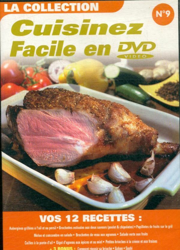 Livrenpoche : Cuisine facile en dvd vol 9 - XXX - DVD