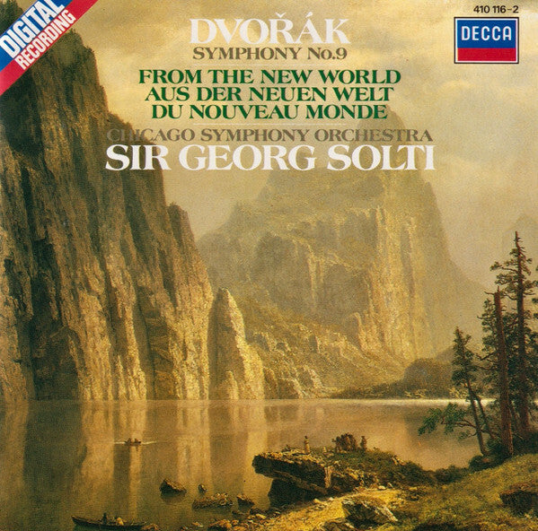 Livrenpoche : Dvorák - Chicago Symphony Orchestra, Sir Georg Solti - Symphony No. 9 From The New World - Dvorak - CD