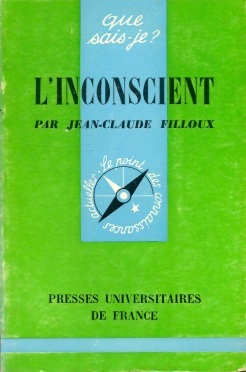 Livrenpoche : L'inconscient - Jean-Claude Filloux - Livre