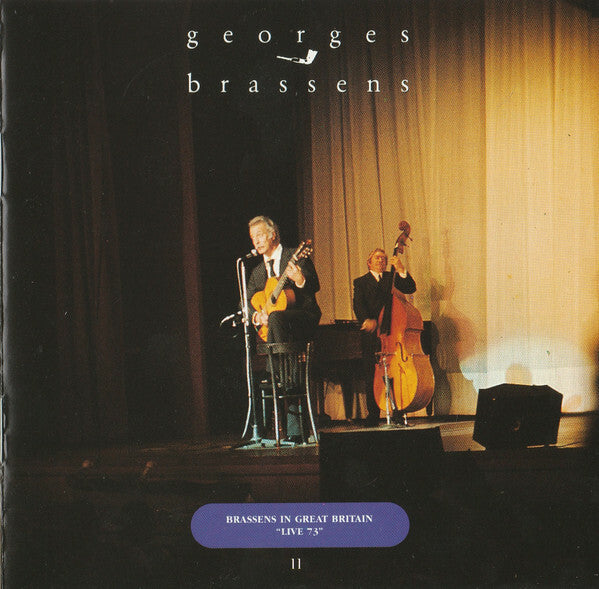 Livrenpoche : Georges Brassens - Brassens In Great Britain Live 73 - Georges Brassens - CD