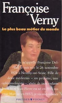 Livrenpoche : Le plus beau métier du monde - Françoise Verny - Livre