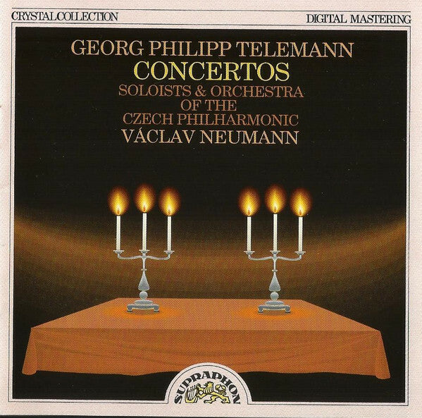 Livrenpoche : Georg Philipp Telemann, The Czech Philharmonic Orchestra, Václav Neumann - Concertos - Georg Philipp Telemann, The Czech Philharmonic Orchestra, Václav Neumann - CD