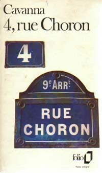 Livrenpoche : 4, rue Choron - François Cavanna - Livre