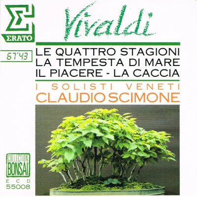 Livrenpoche : Vivaldi*, Claudio Scimone, I Solisti Veneti, Piero Toso - Le Quattro Stagioni - Vivaldi*, Claudio Scimone, I Solisti Veneti, Piero Toso - CD