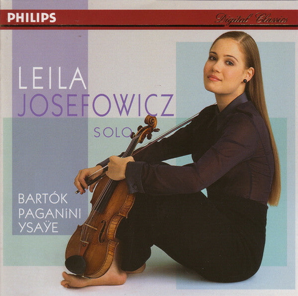 Livrenpoche : Leila Josefowicz / Bartók*, Paganini*, Ysaÿe* - Solo - Leila Josefowicz / Bartók*, Paganini*, Ysaÿe* - CD