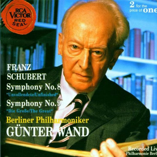 Livrenpoche : Franz Schubert : Berliner Philharmoniker, Günter Wand - Symphonies Nos. 8+9 - Franz Schubert : Berliner Philharmoniker, Günter Wand - CD