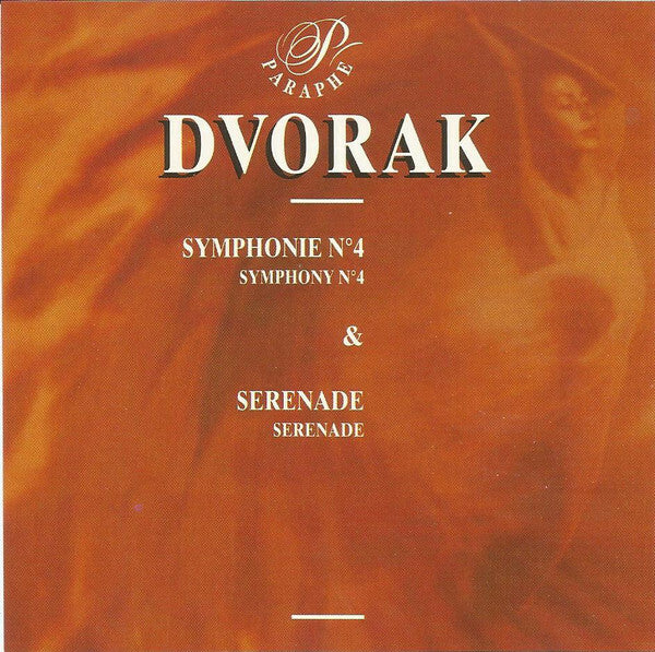 Livrenpoche : Dvo?ák*, West-Bohemian National Orchestra*, Pro Arte Orchestra, Munich*, Stanislav Bogunia, Kurt Redel - Symphonie No. 4 Op. 13 ? Srenade Pour Orchestre A Cordes Op. 22 - Dvo?ák*, West-Bohemian National Orchestra*, Pro Arte Orchestra, Munich*, Stanislav Bogunia, Kurt Redel - CD