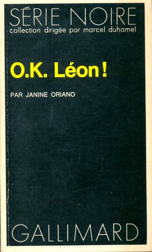 Livrenpoche : O. K. Léon ! - Janine Oriano - Livre