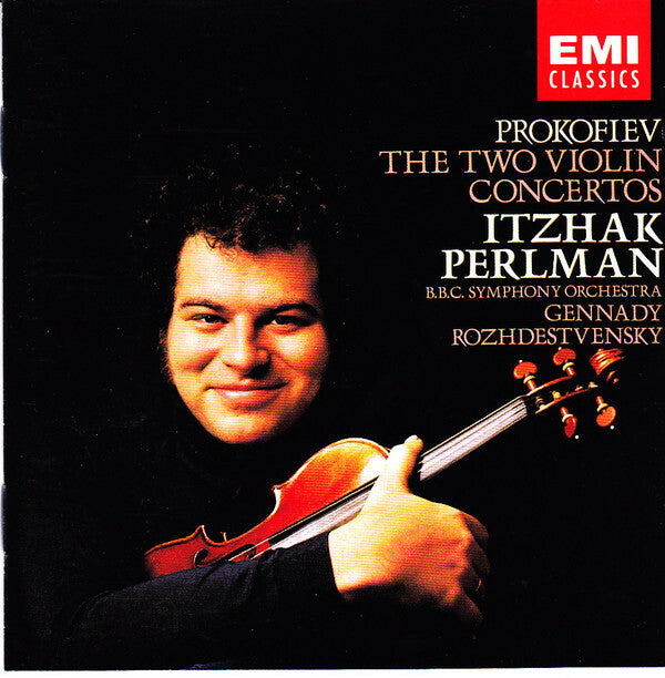 Livrenpoche : Prokofiev, Itzhak Perlman, Gennadi Rozhdestvensky - The Two Violin Concertos - Prokofiev, Itzhak Perlman, Gennadi Rozhdestvensky - CD
