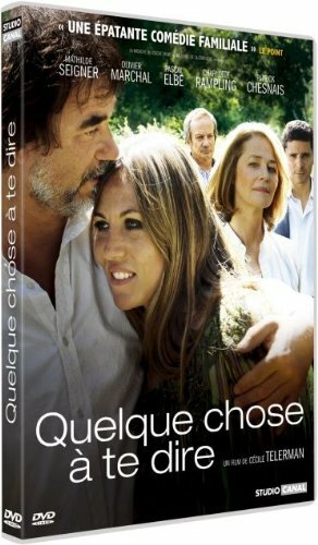 Livrenpoche : Quelque chose à te dire - Cécile Telerman - DVD