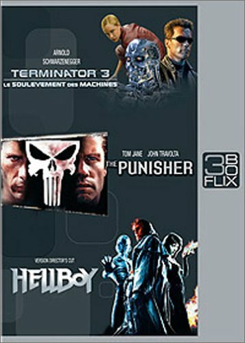 Livrenpoche : Terminator 3 / The Punisher / Hellboy (Coffret flixbox 3 dvd) - Jonathan Hensleigh, Jonathan Mostow, Guillermo Del Toro - DVD