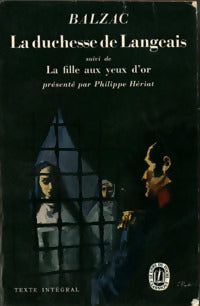 Livrenpoche : La duchesse de Langeais / La fille aux yeux d'or - Honoré De Balzac - Livre