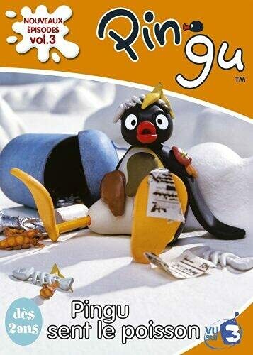 Livrenpoche : Pingu vol.3 : Pingu sent le poisson - Liz Whitaker - DVD