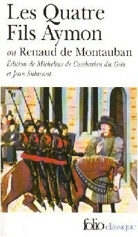 Livrenpoche : Les quatre fils Aymon ou Renaud de Montauban - Inconnu - Livre