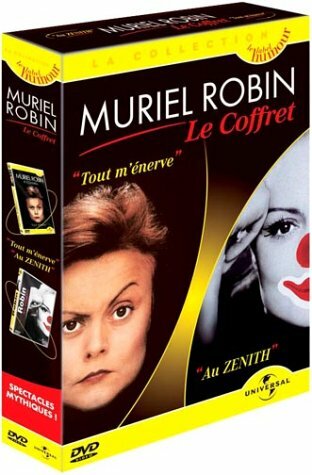 Livrenpoche : Coffret Muriel Robin : A l'olympia, tout m'énerve / au zénith, toute seule comme une grande (2 Dvd) - Pullicino, Gérard - DVD