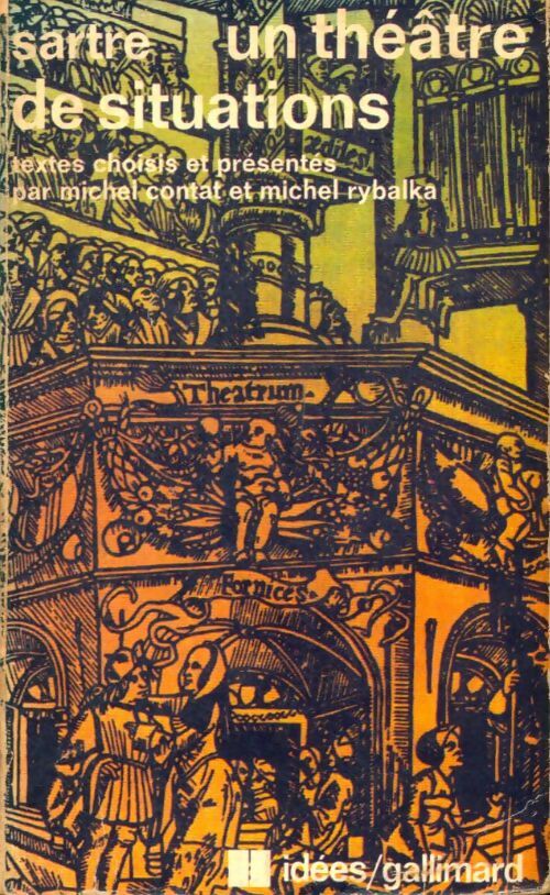 Livrenpoche : Un théâtre de situations - Jean-Paul Sartre - Livre