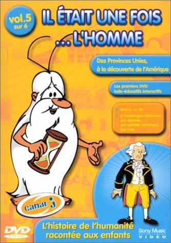 Livrenpoche : Il était Une Fois... L'Homme Vol.5 : L'âge d'or des provinces unies / Le siècle de louis XIV / Pierre le grand et son époque / Le siècle des lumières / L'Amérique - Albert Barillé - DVD