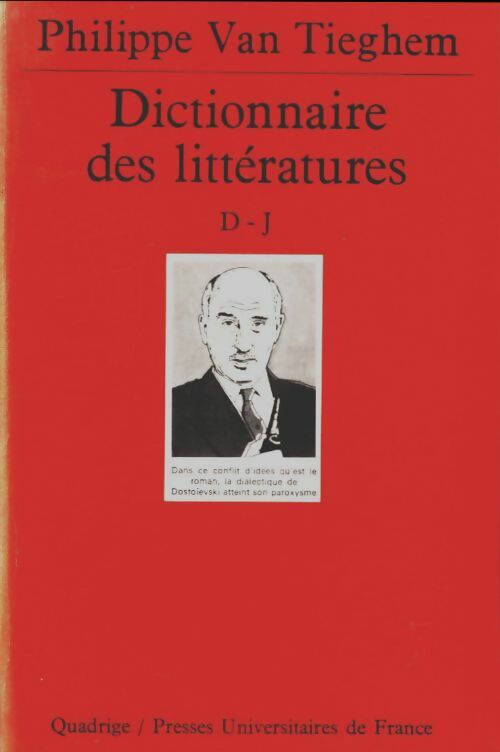 Livrenpoche : Dictionnaire des littératures Tome II : D-J - Paul Van Tieghem - Livre