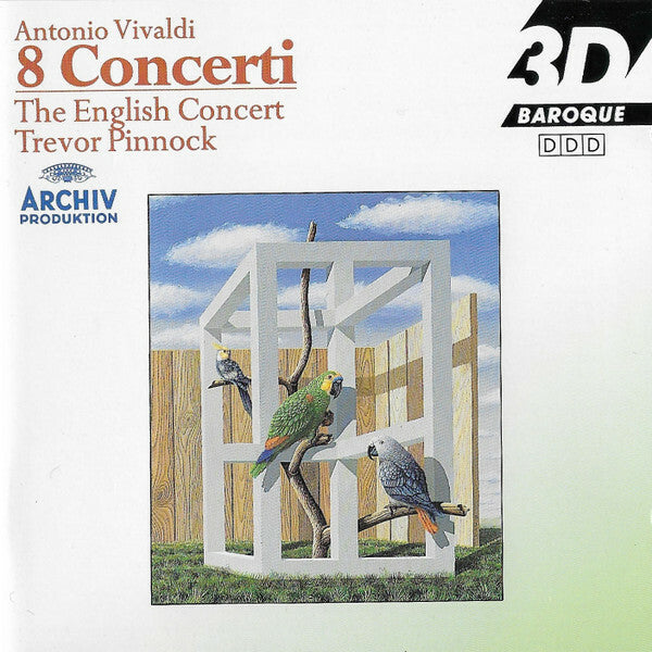 Livrenpoche : Antonio Vivaldi / The English Concert*, Trevor Pinnock - 8 Concerti - Trevor Pinnock, Antonio Vivaldi, The English Concert - CD