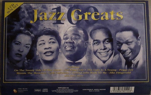 Livrenpoche : Various - 100 Jazz Greats - Collectif - CD