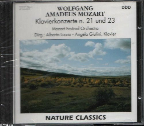 Livrenpoche : Wolfgang Amadeus Mozart : Klavierkonzert No . 21 + 23 -  - CD