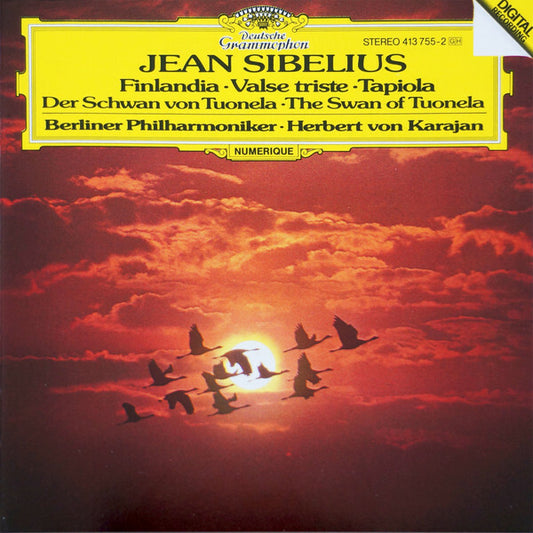 Livrenpoche : Jean Sibelius - Berliner Philharmoniker · Herbert von Karajan - Finlandia · Valse Triste · Tapiola · Der Schwan Von Tuonela = The Swan Of Tuonela - Jean Sibelius - CD