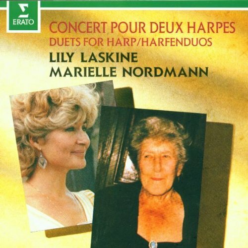 Livrenpoche : Concert pour deux harpes - Compositeurs divers, Laskine, Nordmann - CD