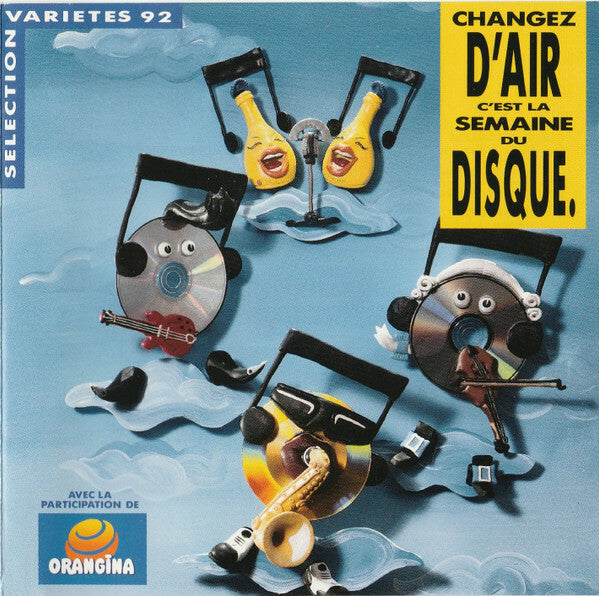 Livrenpoche : Various - La Semaine Du Disque - Sélection Variété 92 - Collectif - CD
