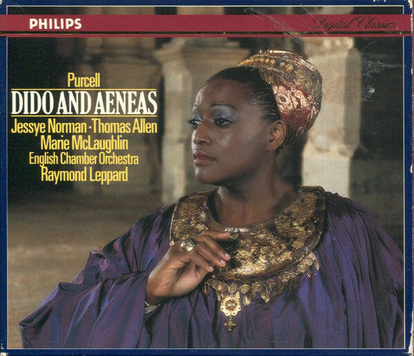 Livrenpoche : Purcell* ? Jessye Norman ? Thomas Allen ? Marie McLaughlin ? English Chamber Orchestra ? Raymond Leppard - Dido And Aeneas - Purcell ? Jessye Norman ? Thomas Allen ? Marie McLaughlin ? English Chamber Orchestra ? Raymond Leppard - CD