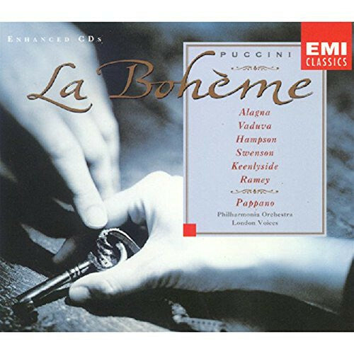 Livrenpoche : Puccini* - Alagna*, Vaduva*, Hampson*, Swenson*, Keenlyside*, Ramey*, London Voices, Philharmonia Orchestra, Pappano* - La Bohème - Puccini - CD