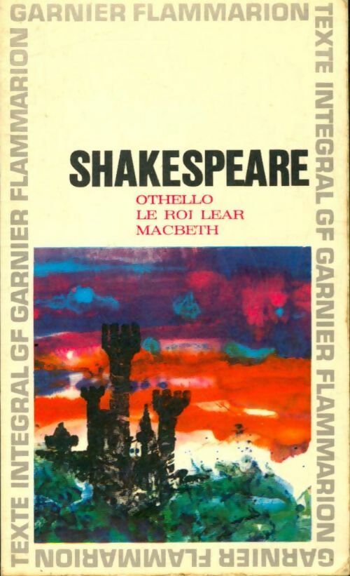 Livrenpoche : Othello / Le roi Lear / Macbeth - William Shakespeare - Livre