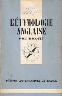 Livrenpoche : L'étymologie anglaise - Paul Bacquet - Livre