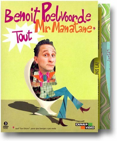 Livrenpoche : Benoît Poelvoorde : Tout Mr Manatane, L'Intégrale (33 épisodes) (Coffret 3 Dvd) - XXX - DVD