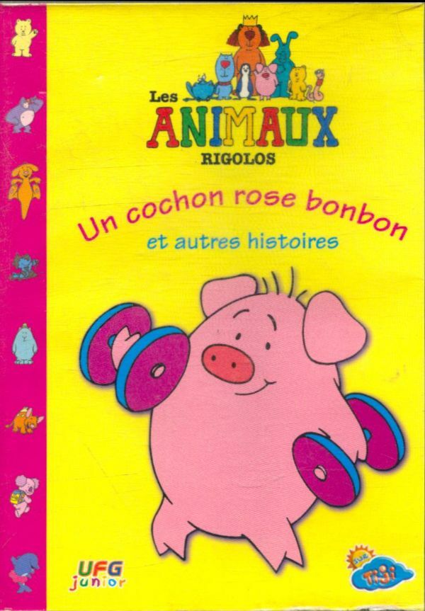 Livrenpoche : Les Animaux rigolos : Un cochon rose bonbon et autres histoires - Tony Collingwood - DVD