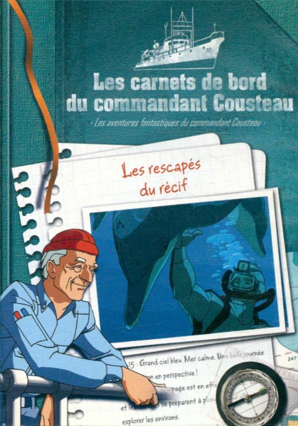 Livrenpoche : Les carnets de bord du commandant Cousteau : Les rescapés du récif - XXX - DVD