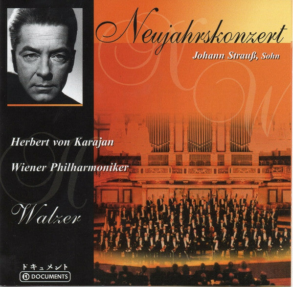 Livrenpoche : Johann Strauss, Sohn*, Herbert von Karajan, Wiener Philharmoniker - Neujahrskonzert - New Year's Concert - Herbert Von Karajan, Wiener Philharmoniker, johann strauss, Sohn - CD