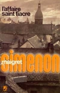L'affaire Saint-Fiacre - Georges Simenon -  Le Livre de Poche - Livre